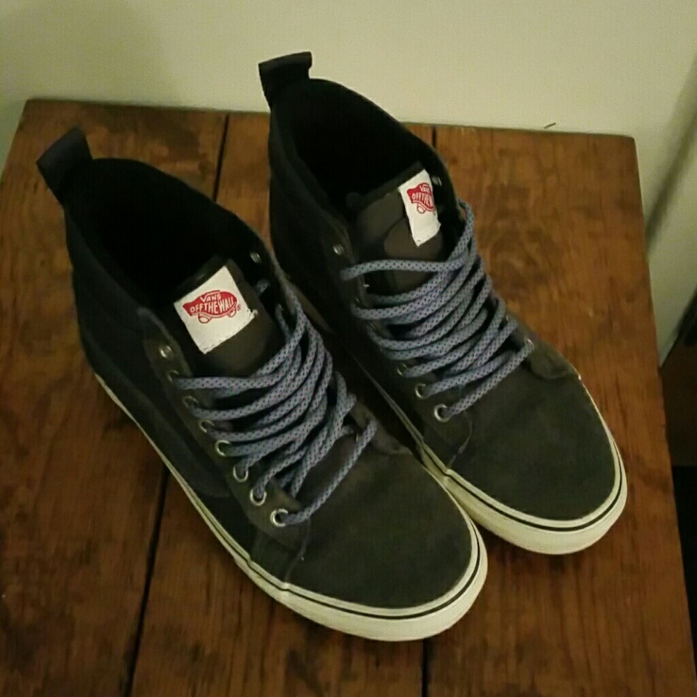 Vans Slate Blue Hi-Tops